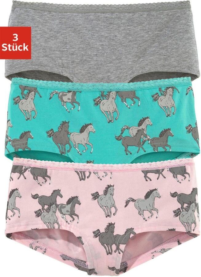 Petite fleur Hipster met paardenprint (set 3 stuks) - Foto 6