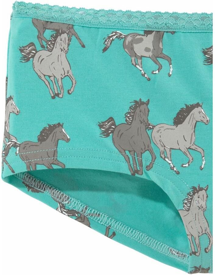Petite fleur Hipster met paardenprint (set 3 stuks)