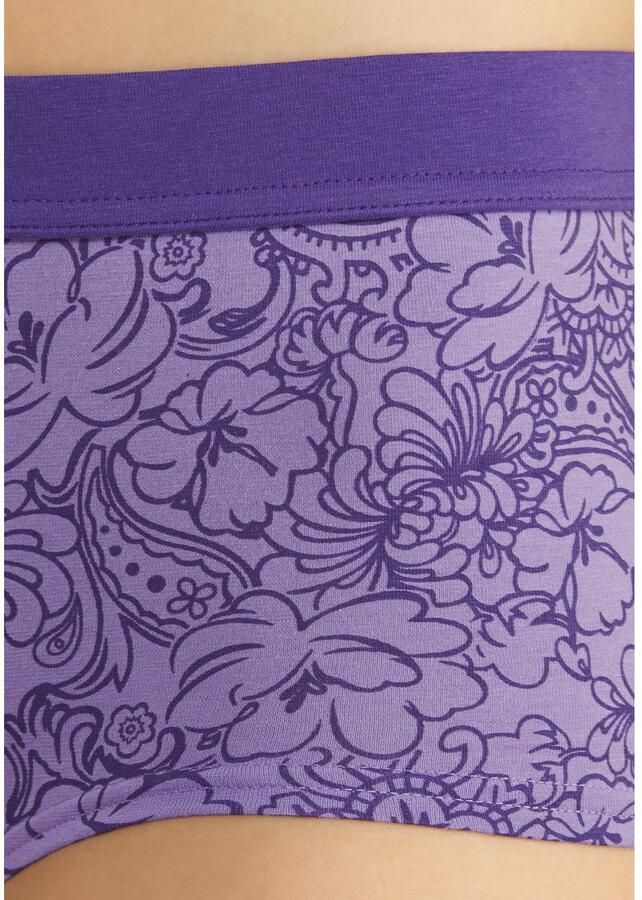 Petite fleur Hipster van elastisch katoen (6 stuks Set van 6)