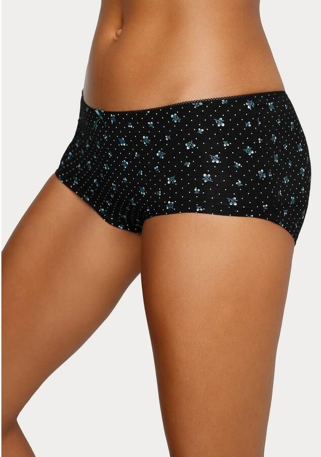 Petite fleur Hipster van elastisch katoen (Set van 6) - Foto 3