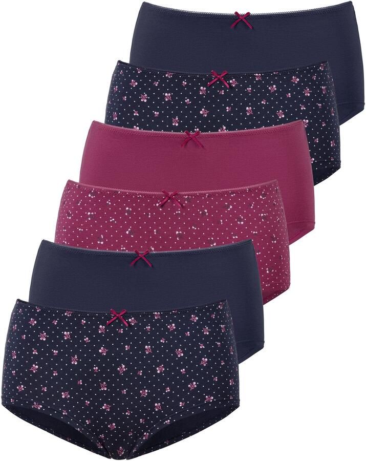 Petite fleur Hipster van elastisch katoen (Set van 6) - Foto 6