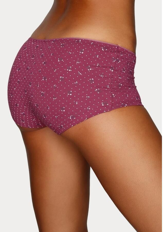 Petite fleur Hipster van elastisch katoen (Set van 6) - Foto 3