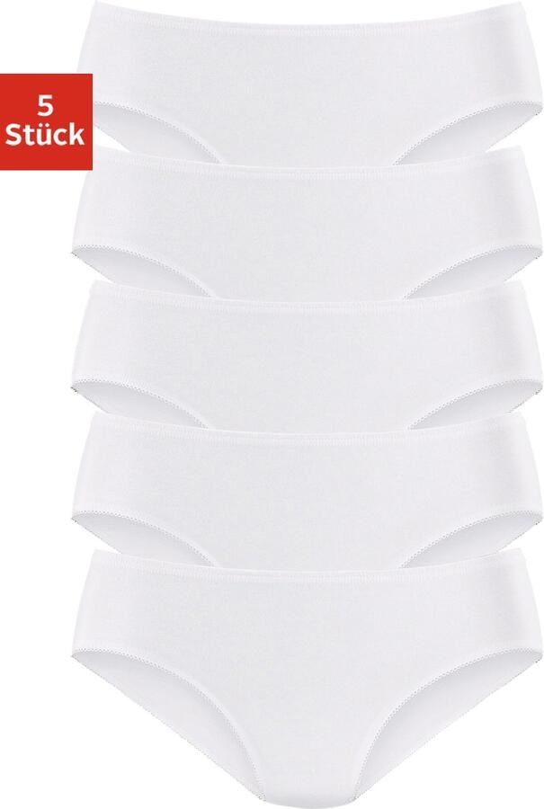 Petite fleur Jazz-hipsters van elastisch katoen (5 stuks Set van 5) - Foto 4