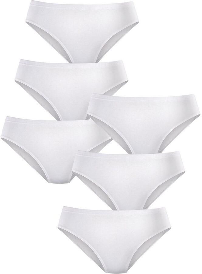 Petite fleur Jazz-hipsters van puur katoen (6 stuks Set van 6)