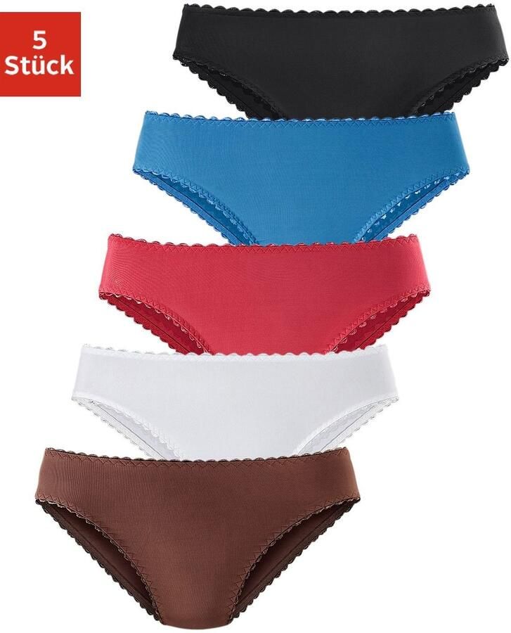 Petite fleur Jazz-hipsters van zacht microvezel (5 stuks Set van 5) - Foto 4