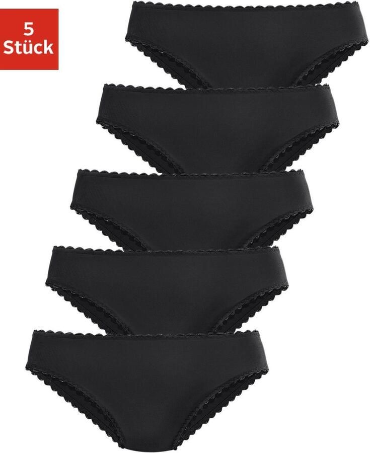 Petite fleur Jazz-hipsters van zacht microvezel (5 stuks Set van 5) - Foto 4