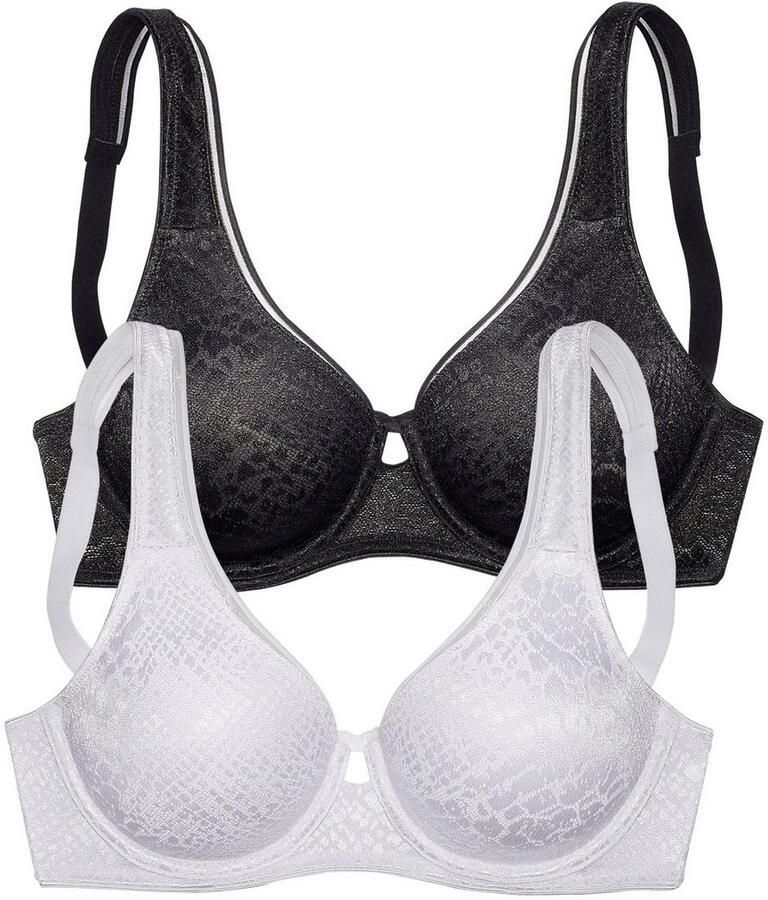 Petite fleur Minimizer-bh in een glanzende look (Set van 2) - Foto 5