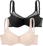 Petite fleur Minimizer-bh met beugel en mooi borduursel (Set van 2) - Thumbnail 1