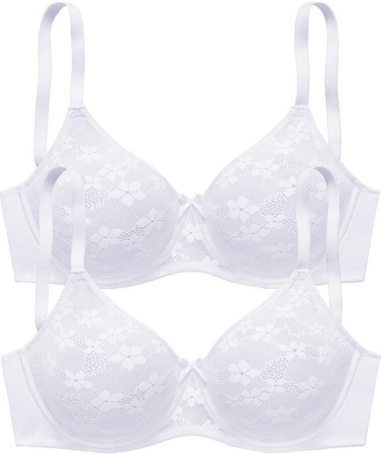 Petite fleur Minimizer-bh met beugel in aantrekkelijke dubbele verpakking (Set van 2) - Foto 3