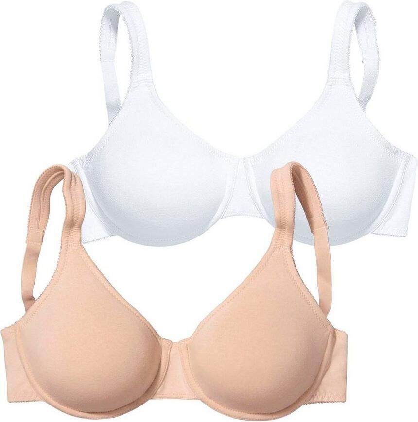 Petite fleur Minimizer-bh met beugel in katoenkwaliteit (Set van 2) - Foto 4