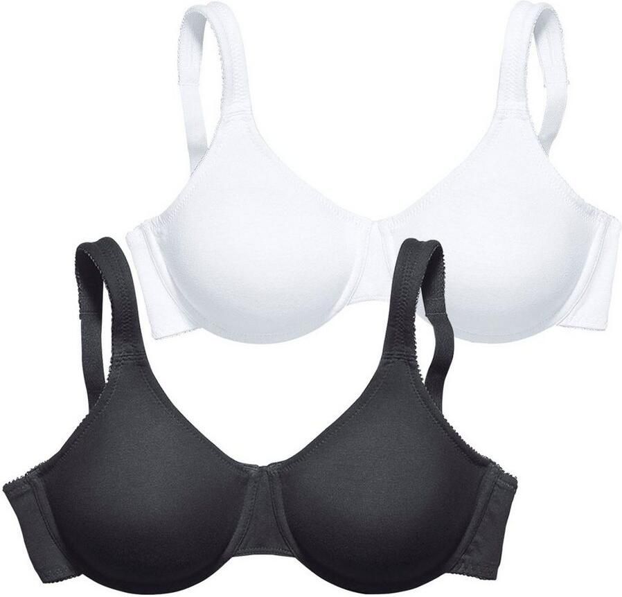 Petite fleur Minimizer-bh met beugel in katoenkwaliteit (Set van 2) - Foto 6