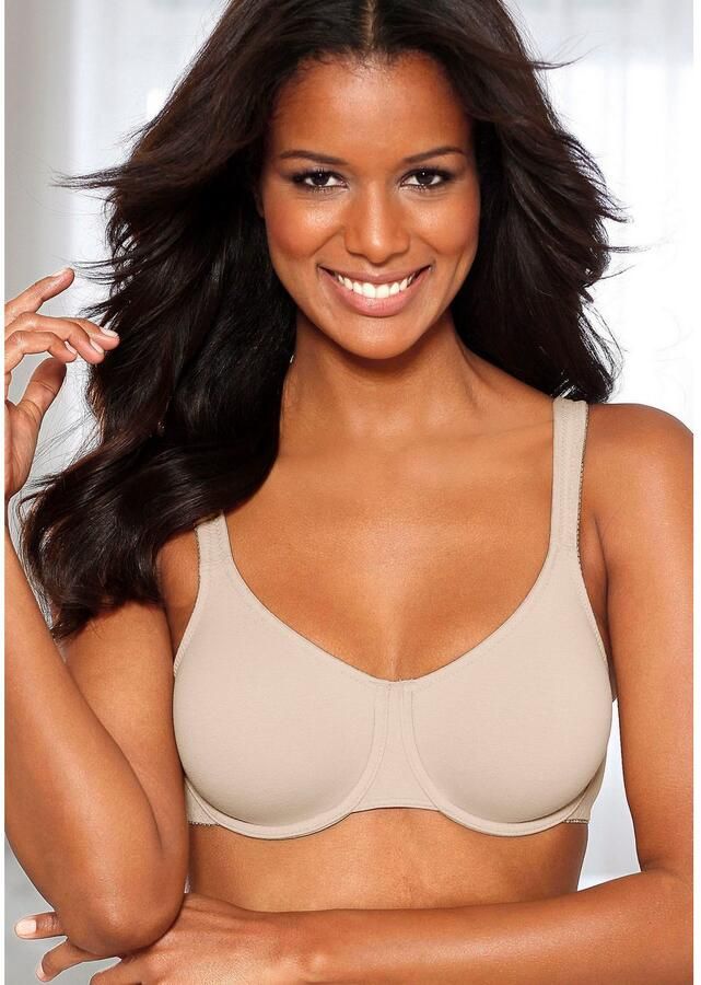 Petite fleur Minimizer-bh met beugel in katoenkwaliteit (Set van 2)