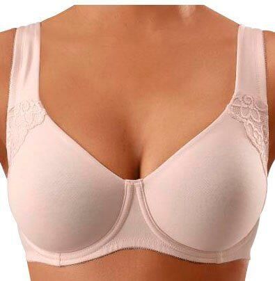 Petite fleur Minimizer-bh met beugel met dubbellaagse cups en bredere bandjes (Set van 2) - Foto 4