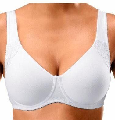 Petite fleur Minimizer-bh met beugel met dubbellaagse cups en bredere bandjes (Set van 2) - Foto 5