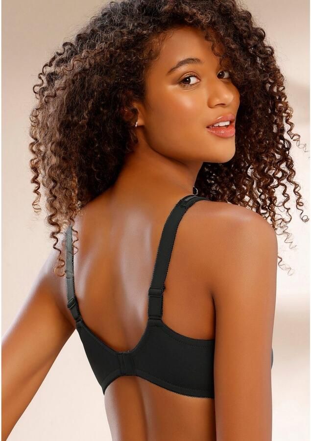 Petite fleur Minimizer-bh van katoen met naadloze cups basic lingerie (Set van 2) - Foto 5