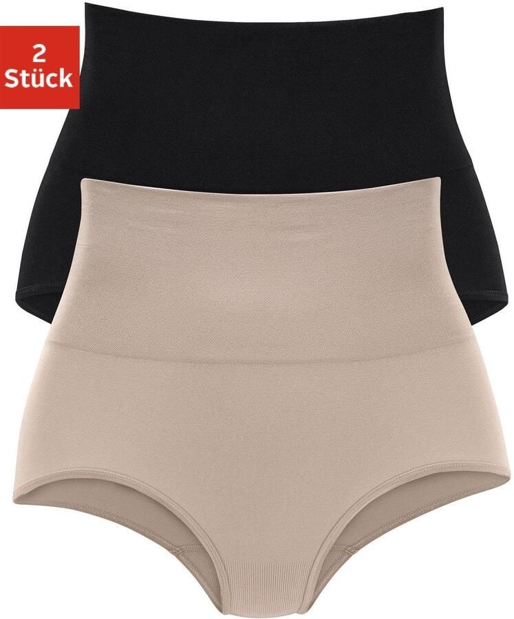 Petite fleur Modellerende slip van elastische katoen shape wear (2 stuks Set van 2) - Foto 4