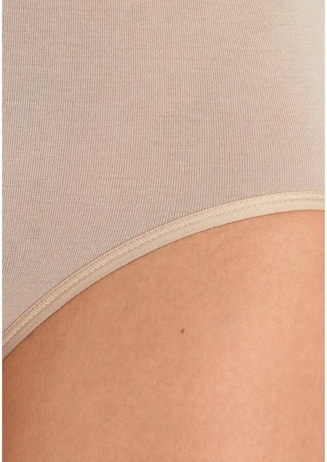 Petite fleur Modellerende slip van elastische katoen shape wear (2 stuks Set van 2)