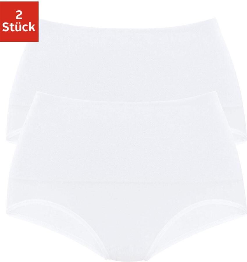 Petite fleur Modellerende slip van elastische katoen shape wear (2 stuks Set van 2) - Foto 4