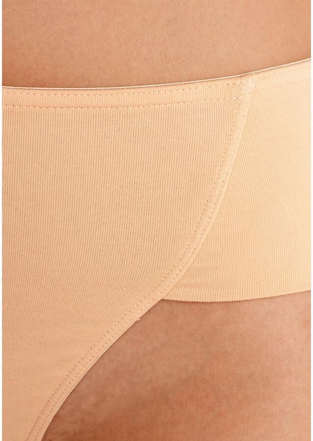 Petite fleur Modellerende string Bodyforming slip van elastische katoen (3 stuks)