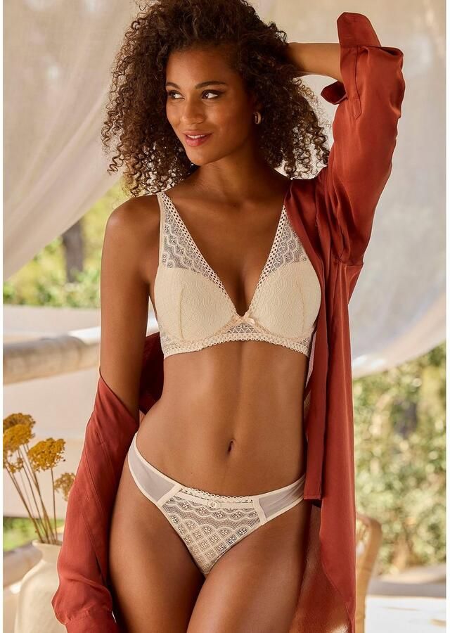 Petite fleur Push-up-bh in een modieuze high apex pasvorm (Set van 2)