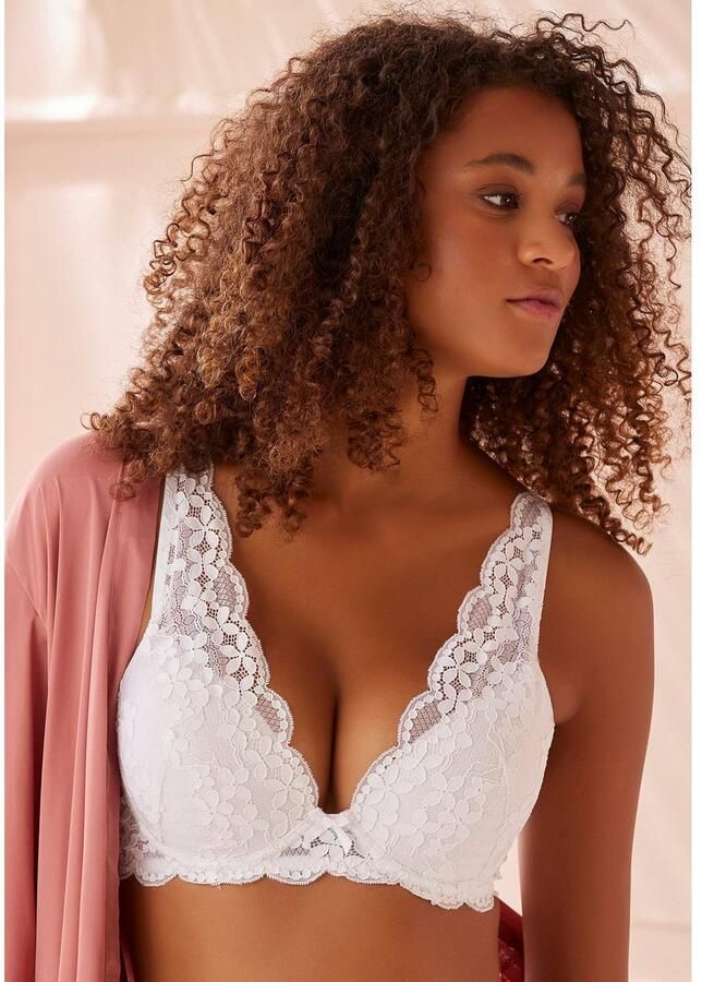 Petite fleur Push-up-bh in high apex-belijning dessous (Set van 2)