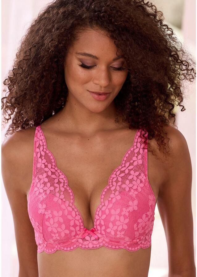 Petite fleur Push-up-bh in high apex-belijning dessous (Set van 2) - Foto 4