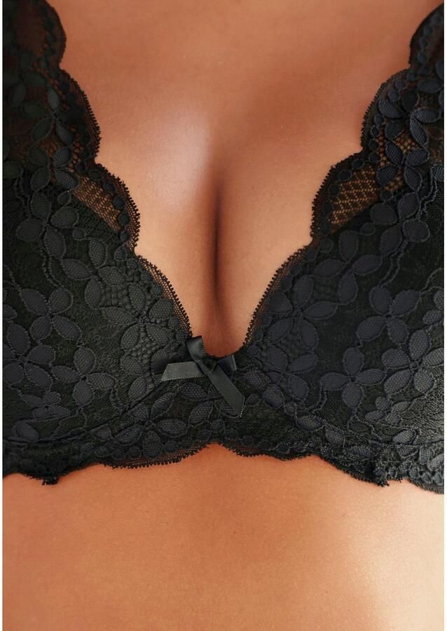 Petite fleur Push-up-bh in high apex-belijning dessous (Set van 2) - Foto 9