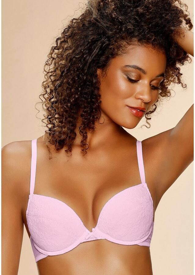Petite fleur Push-up-bh met beugel en uitneembare vullingen dessous (Set van 3)