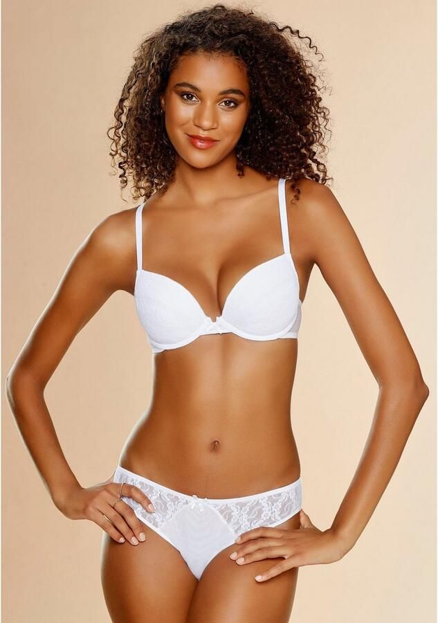 Petite fleur Push-up-bh met beugel en uitneembare vullingen dessous (Set van 3) - Foto 3