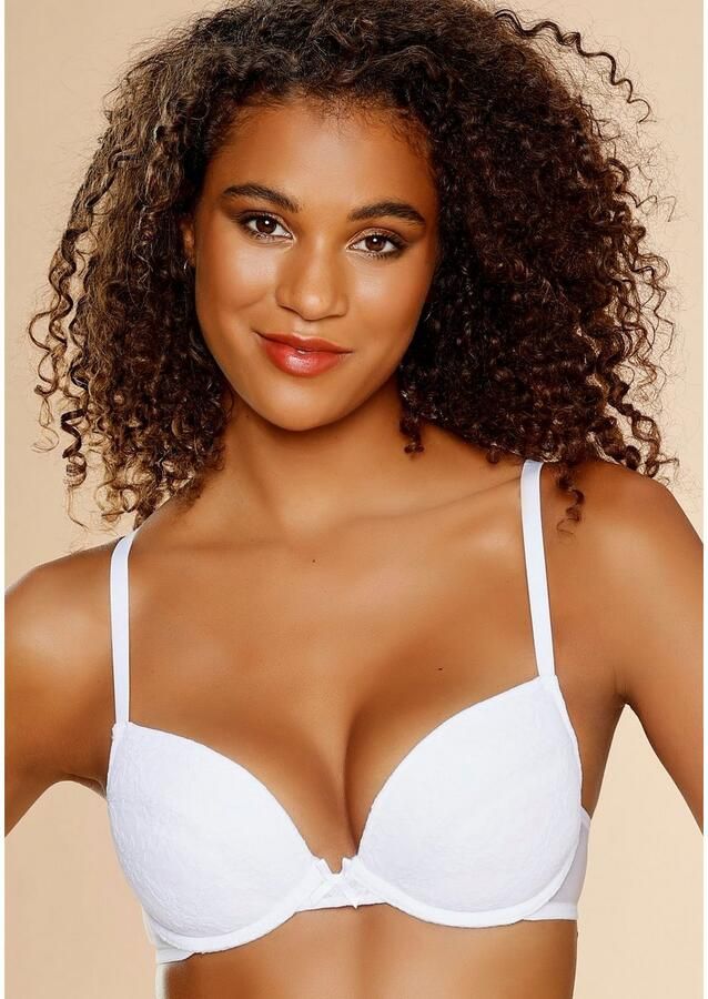 Petite fleur Push-up-bh met beugel en uitneembare vullingen dessous (Set van 3)