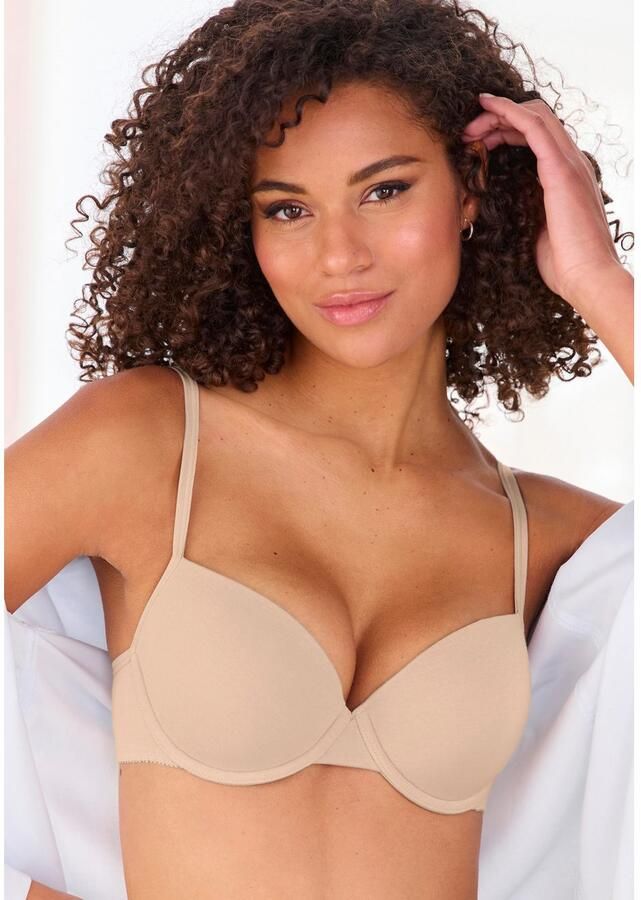 Petite fleur Push-up-bh met beugel met uitneembare vullingen (Set van 2) - Foto 3
