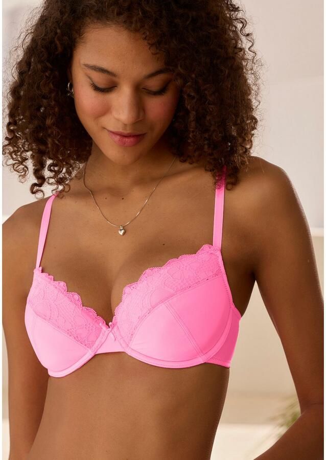 Petite fleur Push-up-bh push-up-bh met beugel in aantrekkelijke multipack lingerie (3-delig Set van 3) - Foto 3