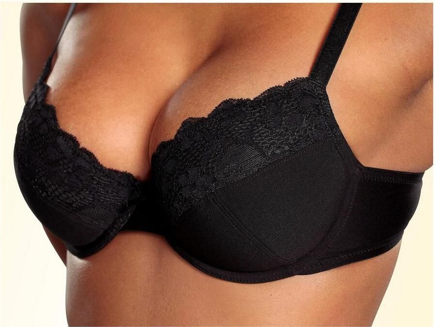 Petite fleur Push-up-bh push-up-bh met beugel in aantrekkelijke multipack lingerie (3-delig Set van 3)