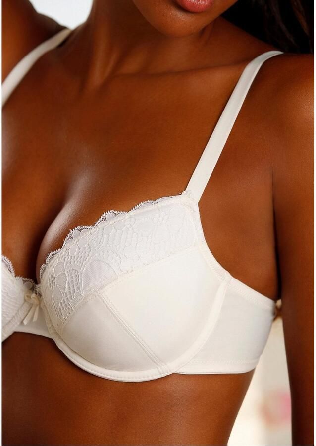 Petite fleur Push-up-bh push-up-bh met beugel in aantrekkelijke multipack lingerie (3-delig Set van 3) - Foto 3