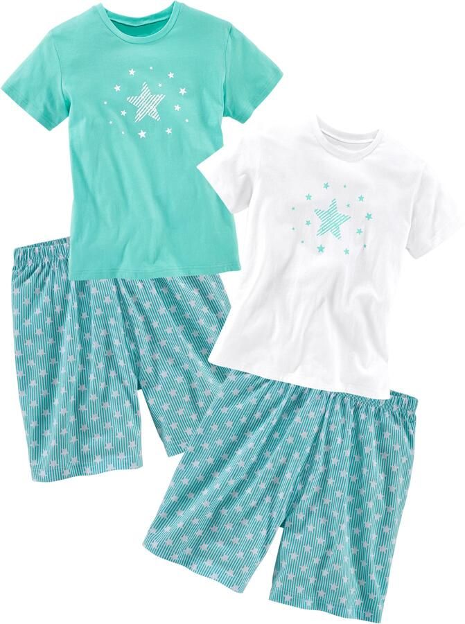 Petite fleur Pyjama met leuke sterrenprint (4-delig Set van 2) - Foto 6