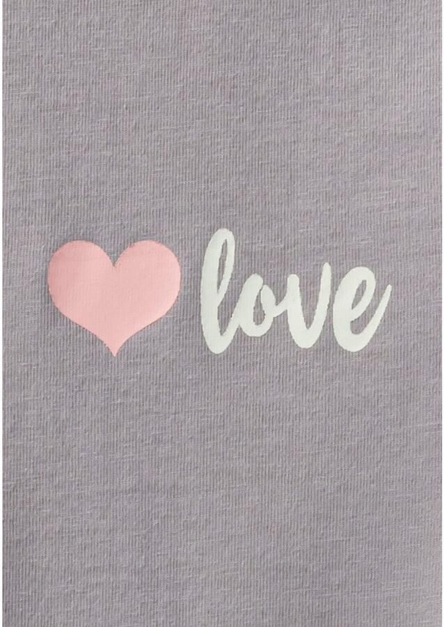 Petite fleur Pyjama met modieus kort shirt (2-delig 1 stuk) - Foto 2