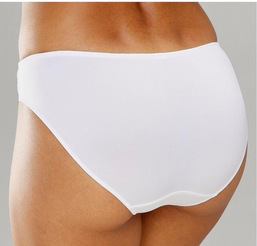 Petite fleur Slip met iets transparante jacquard-kant aan beide kanten opzij (3 stuks)