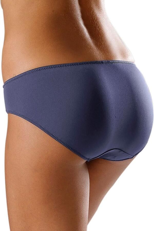 Petite fleur Slip met iets transparante jacquard-kant aan beide kanten opzij (3 stuks) - Foto 5