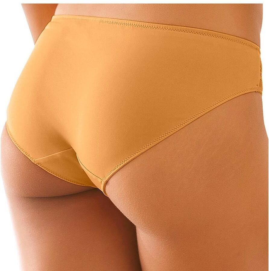 Petite fleur Slip met iets transparante jacquard-kant aan beide kanten opzij (3 stuks) - Foto 2