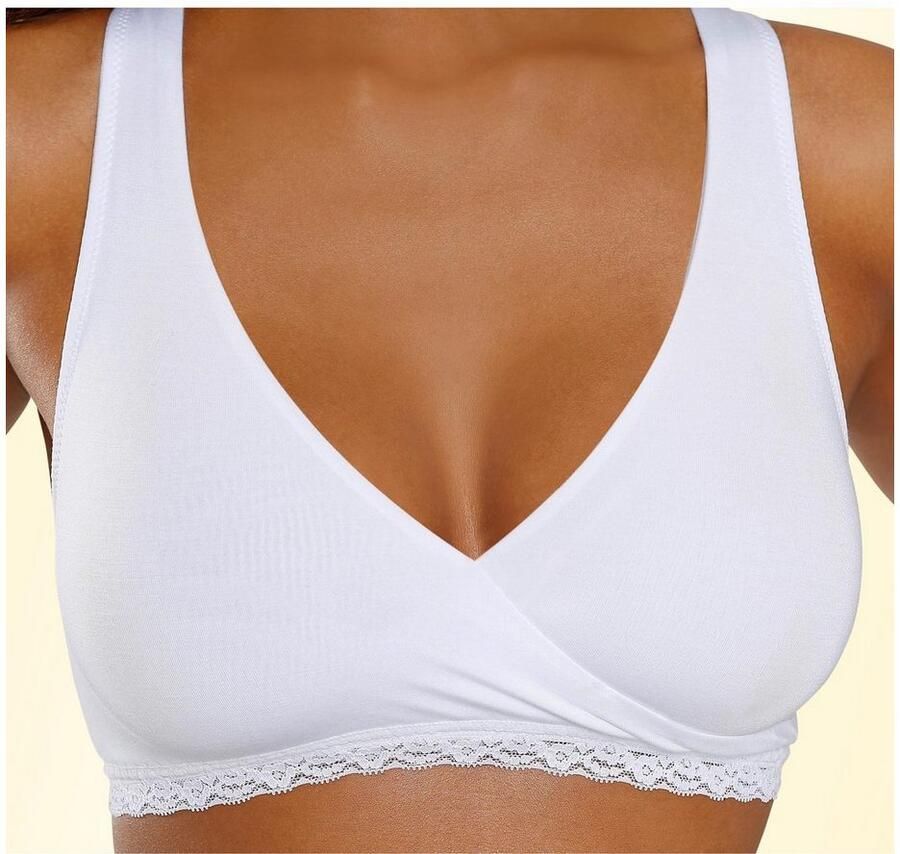 Petite fleur Soft-bh zonder beugel ook als slaap-bh of voedings-bh geschikt (Set van 2) - Foto 5