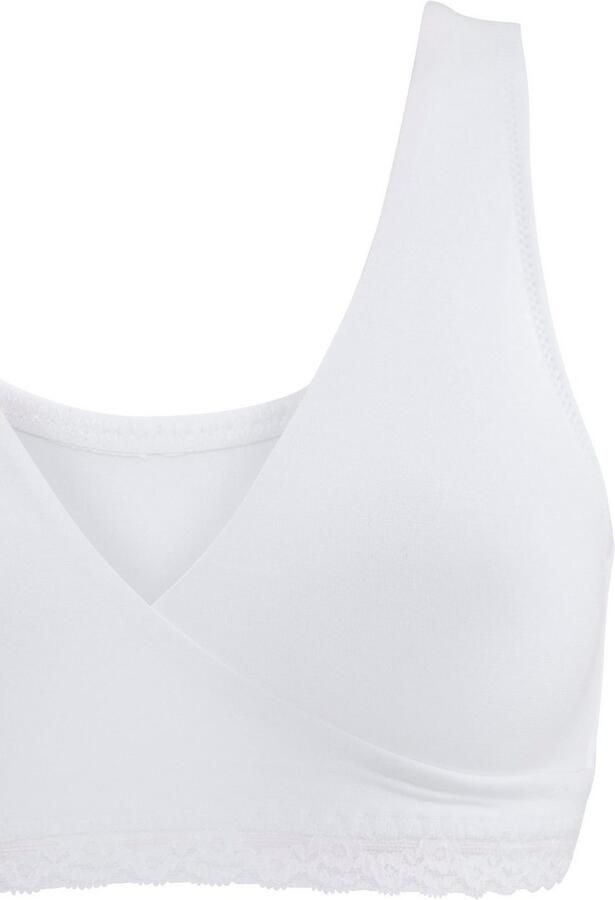 Petite fleur Soft-bh zonder beugel ook als slaap-bh of voedings-bh geschikt (Set van 2) - Foto 4