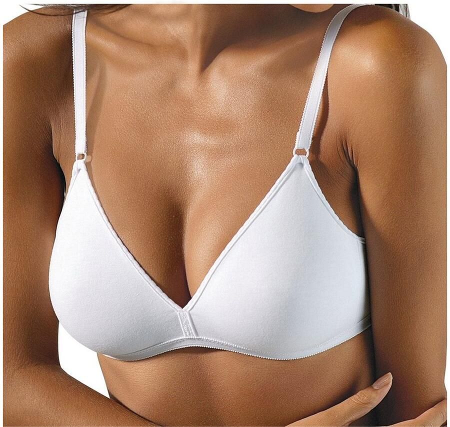 Petite fleur Soft-bh zonder beugels driehoeksvorm (Set van 2)