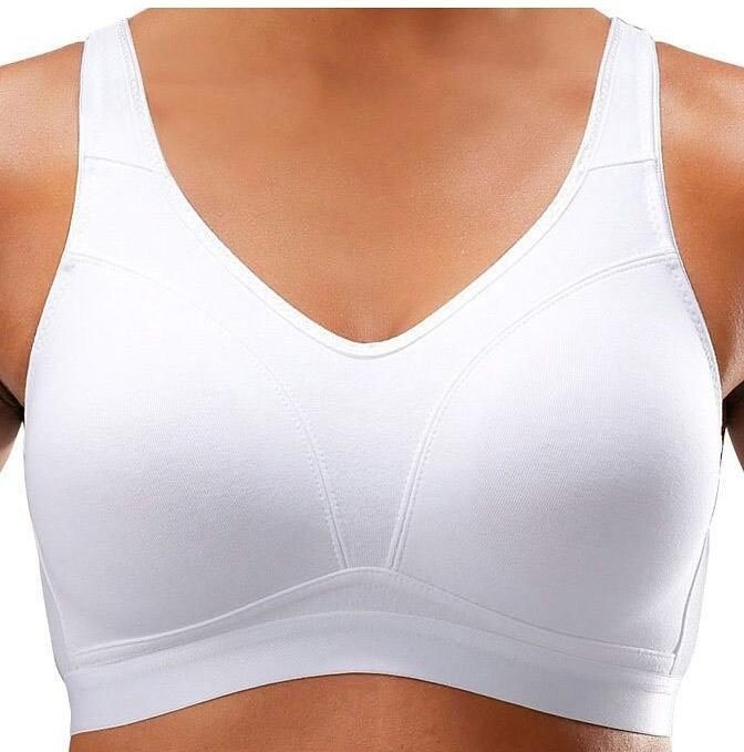 Petite fleur Soft-bh zonder beugels in een bedekkende pasvorm (Set van 2) - Foto 5