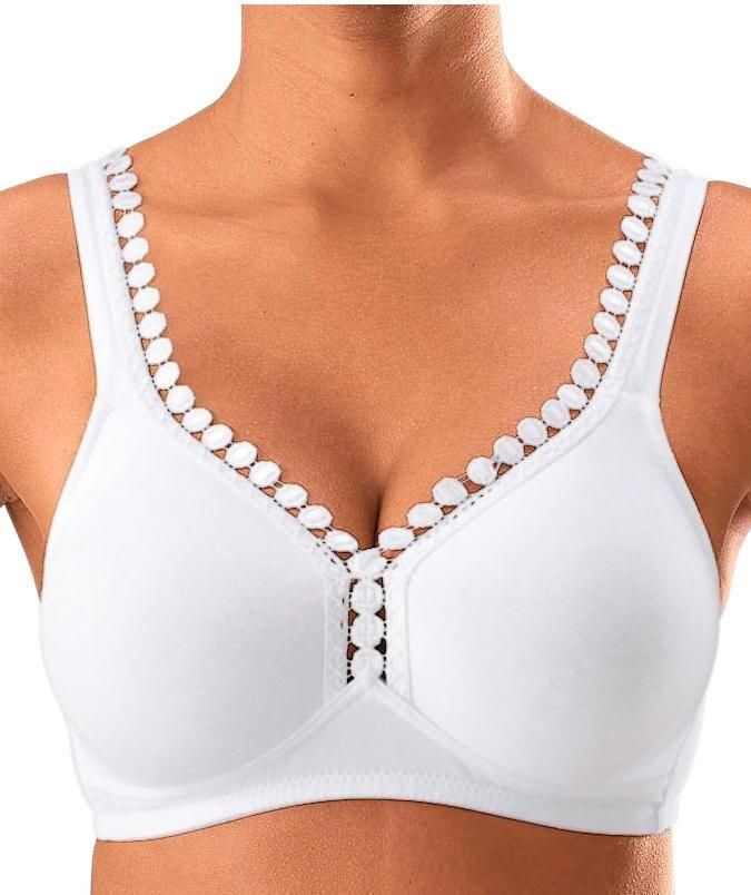 Petite fleur Soft-bh zonder beugels met decoratieve sierrand (Set van 2) - Foto 7