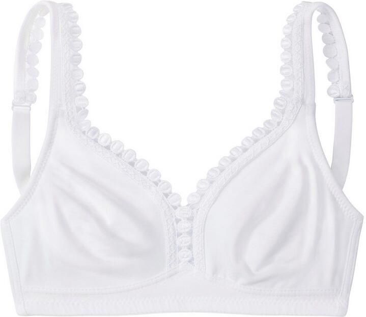 Petite fleur Soft-bh zonder beugels met decoratieve sierrand (Set van 2) - Foto 8