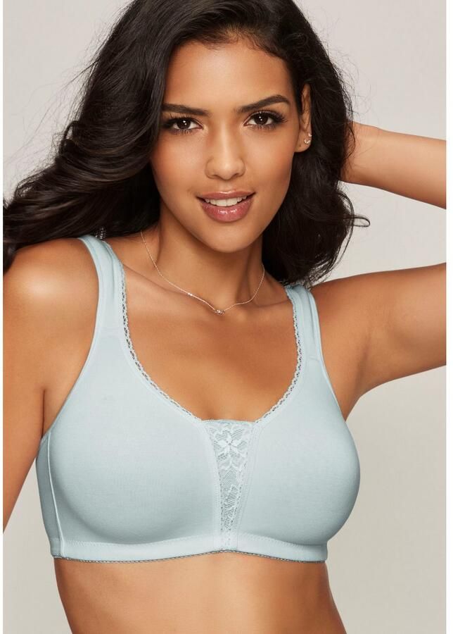 Petite fleur Soft-bh zonder beugels met kanten details (Set van 2) - Foto 2