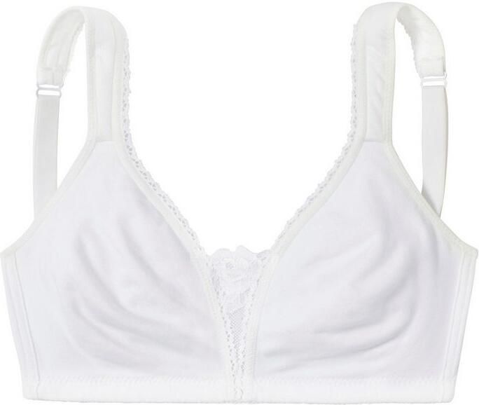 Petite fleur Soft-bh zonder beugels met kanten details (Set van 2) - Foto 3