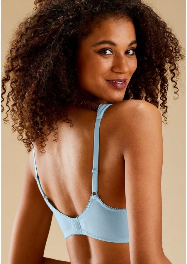 Petite fleur Soft-bh zonder beugels met kanten randjes (Set van 2) - Foto 3