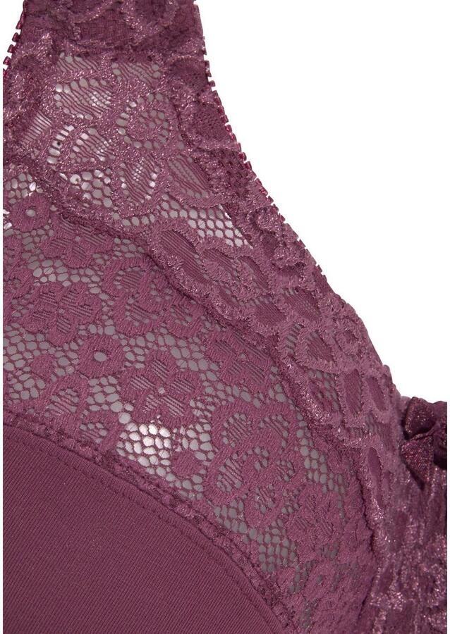 Petite fleur Steun-bh zonder beugels met elegante kant basic dessous (Set van 2) - Foto 3