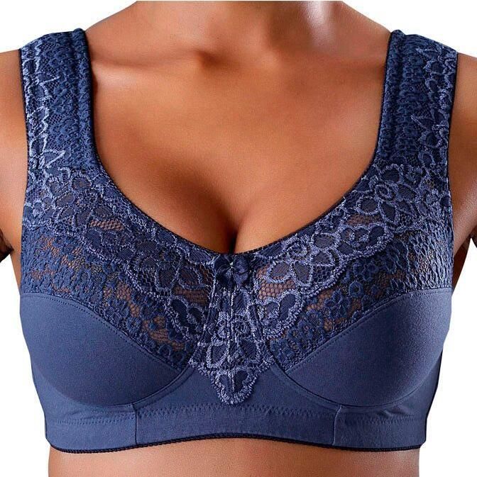 Petite fleur Steun-bh zonder beugels met elegante kant basic dessous (Set van 2) - Foto 5